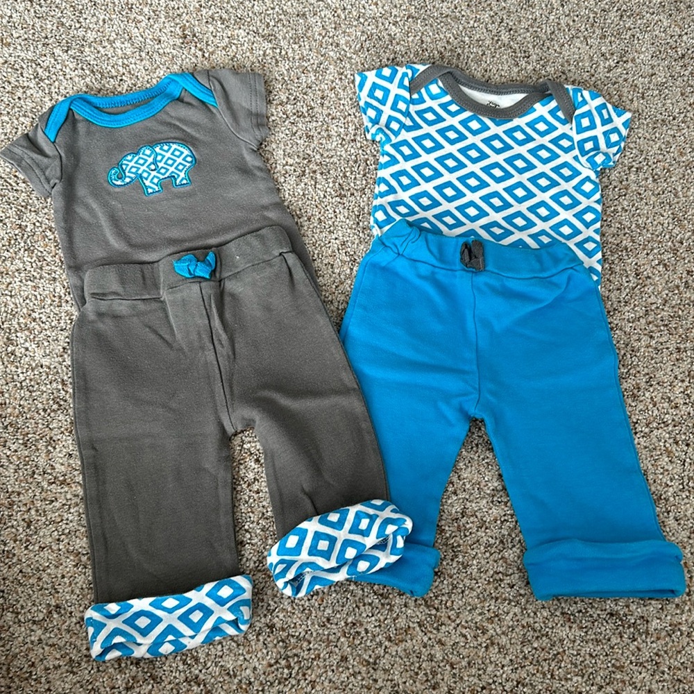 Yoga Sprout T-shirt and Pants Sets